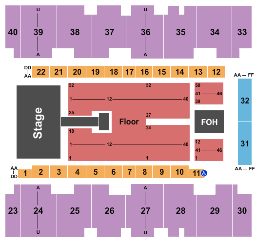 El Paso County Coliseum Maluma Seating Chart