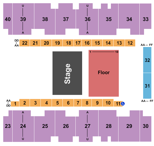 El Paso County Coliseum Matute Seating Chart