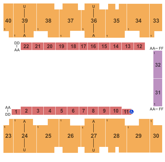 El Paso County Coliseum Open Floor Seating Chart