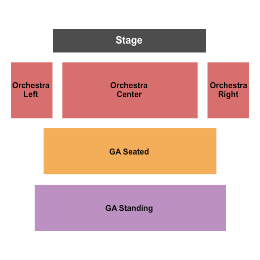 El Rey Theatre - Los Angeles Gold Circle / StandingSeated GA Seating Chart