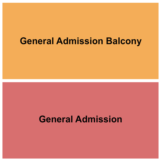 El Rey Theatre - Los Angeles GA/GA Balcony Seating Chart