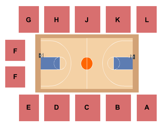 Elam Center At UT Martin Basketball Seating Chart