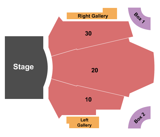 Eldorado Showroom at Eldorado Casino - NV Endstage Seating Chart