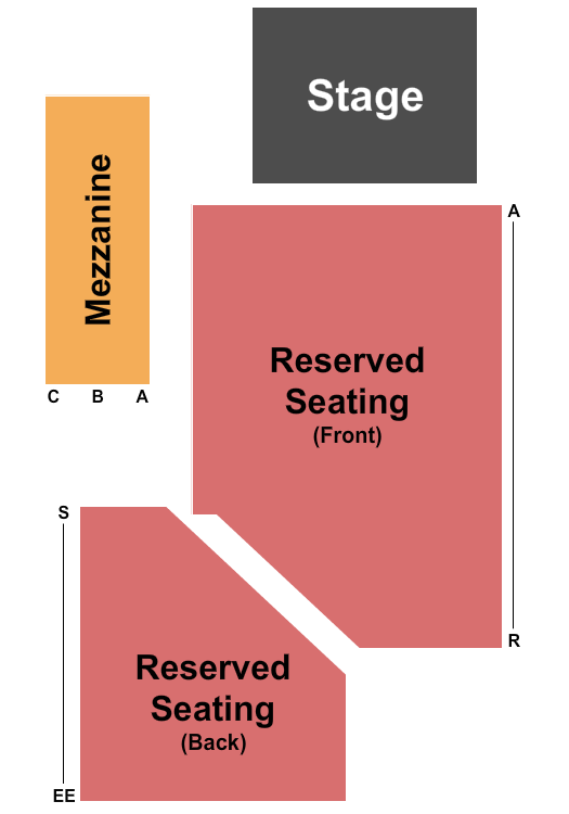 Electric City Reserved Seating Chart