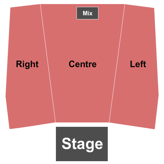Elements Casino - Victoria End Stage Seating Chart