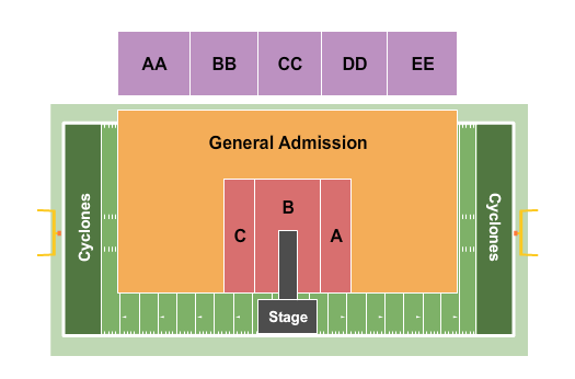 Elizabethton High School Citizens Bank Stadium Seating Chart
