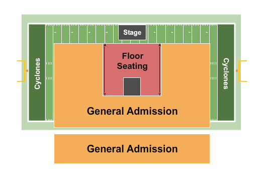 Elizabethton High School Citizens Bank Stadium Endstage Seating Chart