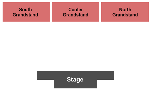 Elkhart County Fairgrounds Grandstands Only - 2 Seating Chart
