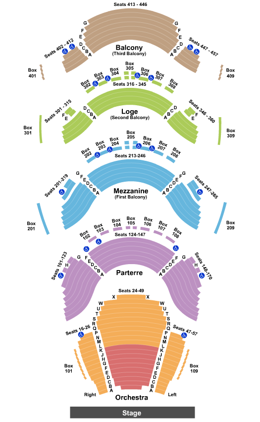 Denver Botanic Gardens Seating Chart