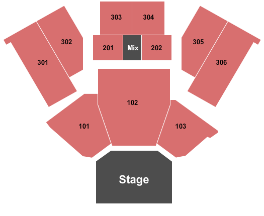 Emerald Queen Casino Endstage 2 Seating Chart