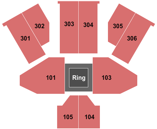 Emerald Queen Casino MMA-2 Seating Chart