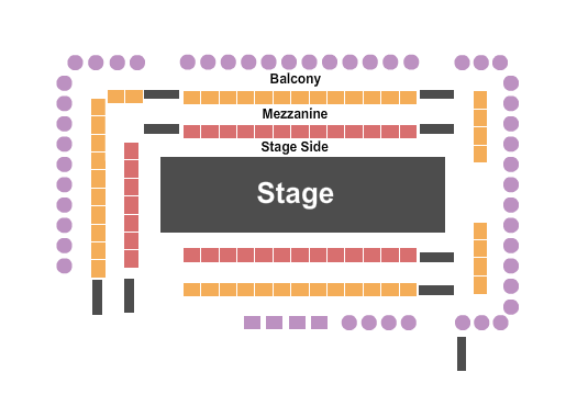 Emerald Theatre - Houston Seating Map