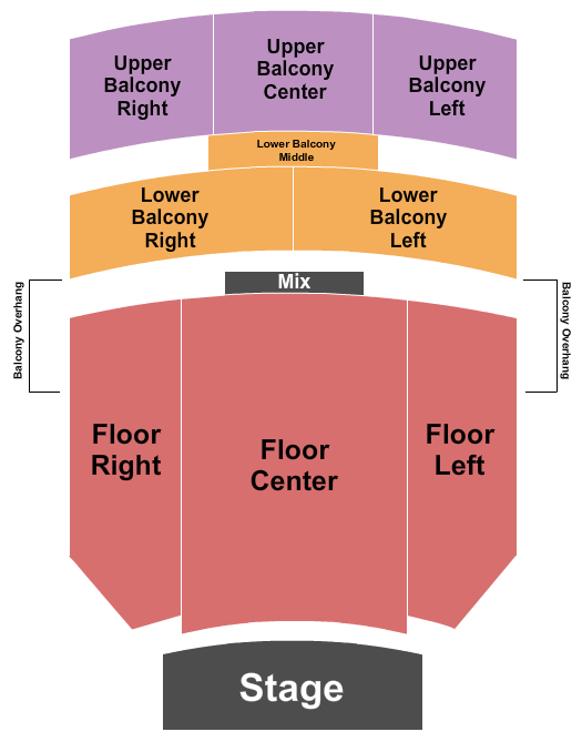 Emerson Center For The Arts & Culture Seating Chart
