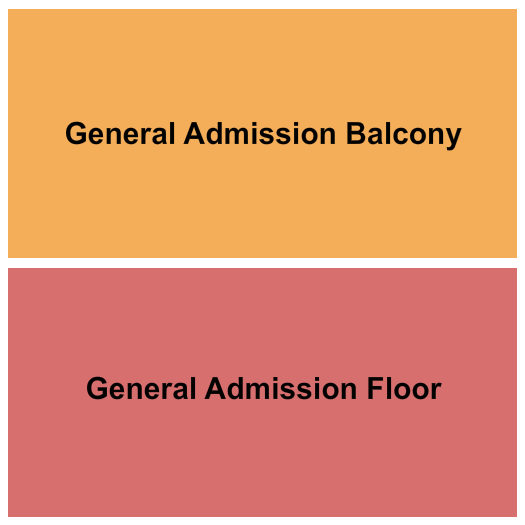 The Ballroom at Warehouse Live GA Floor/GA Balcony Seating Chart