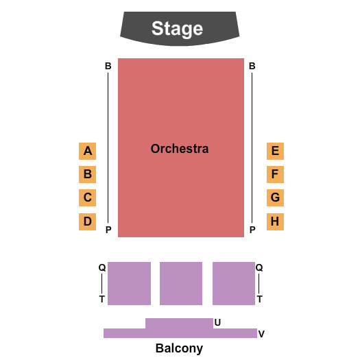 Emma Kelly Theatre End Stage Seating Chart