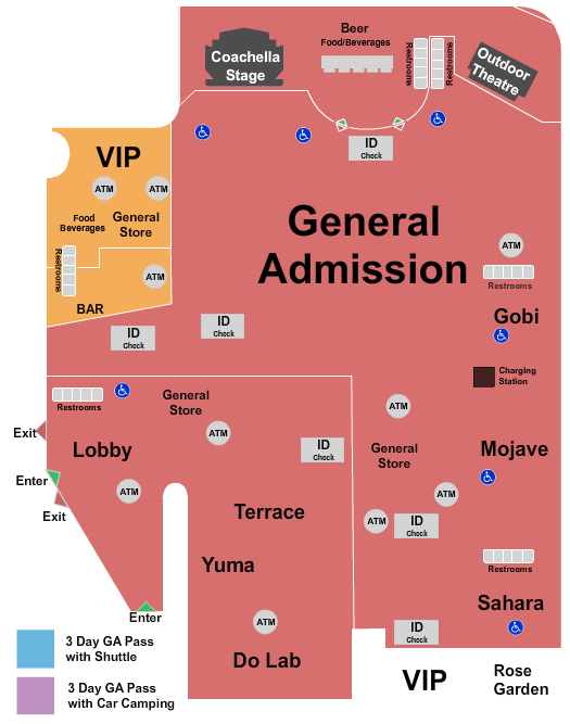 seating chart for Empire Polo Field - Coachella - eventticketscenter.com