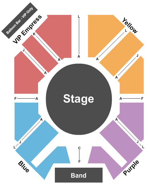 Empress Museum Center Stage Seating Chart