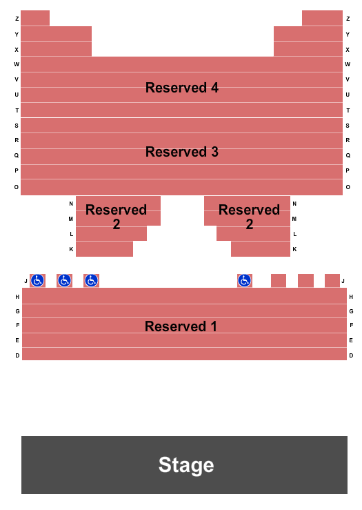 Empress Theatre End Stage Seating Chart