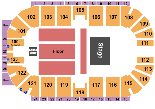 Ovintiv Events Centre Foreigner Seating Chart