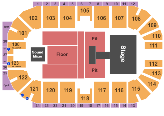 Ovintiv Events Centre Thomas Rhett Seating Chart