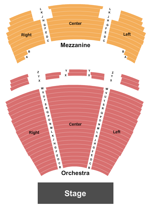 Encore Theatre At Wynn Las Vegas Seating Chart