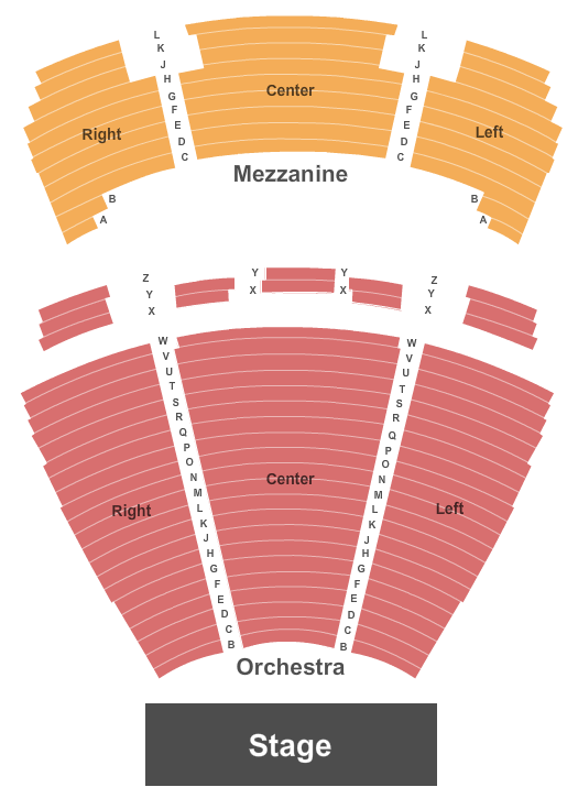 Sebastian Maniscalco Concert Seating Chart at the Encore Theatre At Wynn Las Vegas