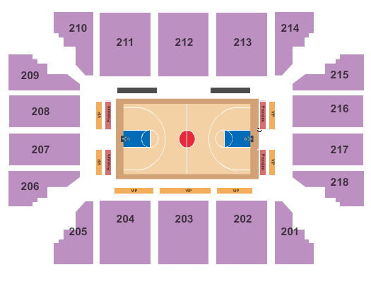 Stride Bank Center Harlem Globetrotters Seating Chart