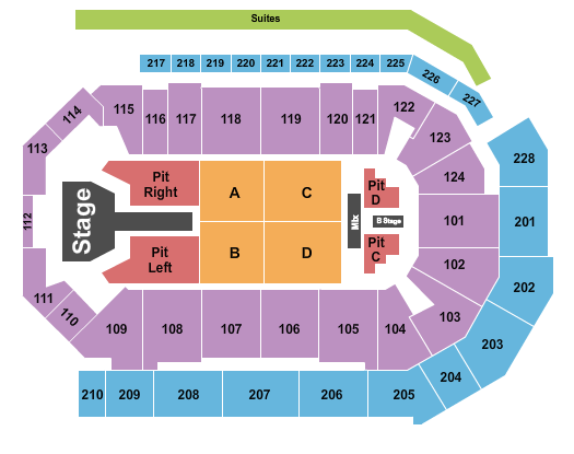 Enmarket Arena Brandon Lake Seating Chart