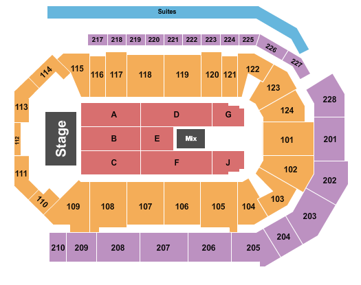Enmarket Arena Endstage 7 Seating Chart