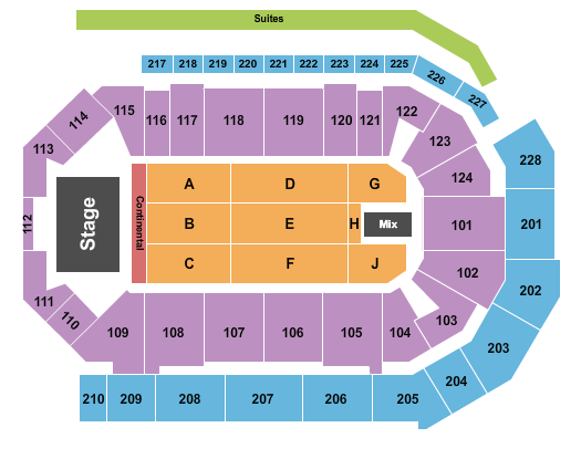 Enmarket Arena Endstage 9 Seating Chart