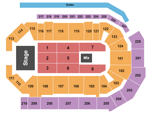 Enmarket Arena Pitbull Seating Chart