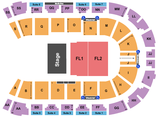 Enmax Centre Chicago Seating Chart