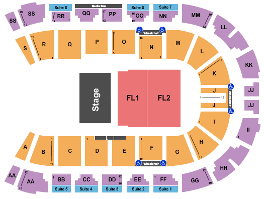 VisitLethbridge.com Arena Chicago Seating Chart