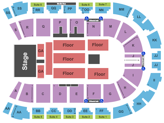 Enmax Centre Dierks Bentley Seating Chart
