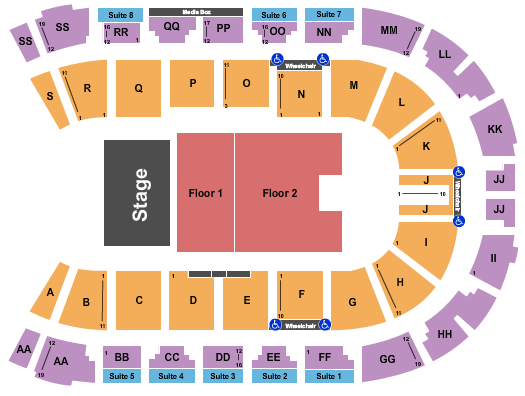 Enmax Centre John Fogerty Seating Chart