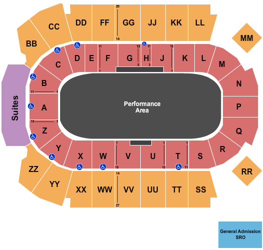 Peavey Mart Centrium Rodeo Seating Chart