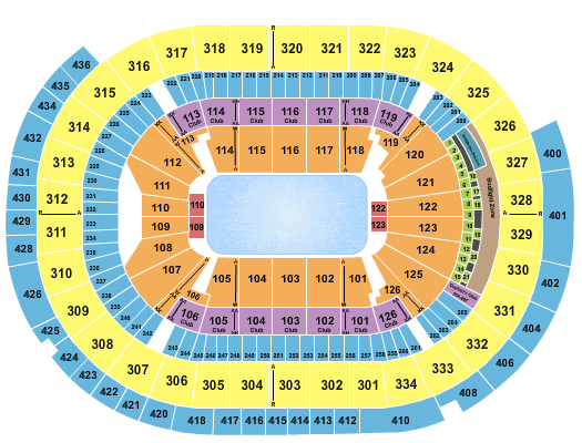 Enterprise Center Ice Show Seating Chart