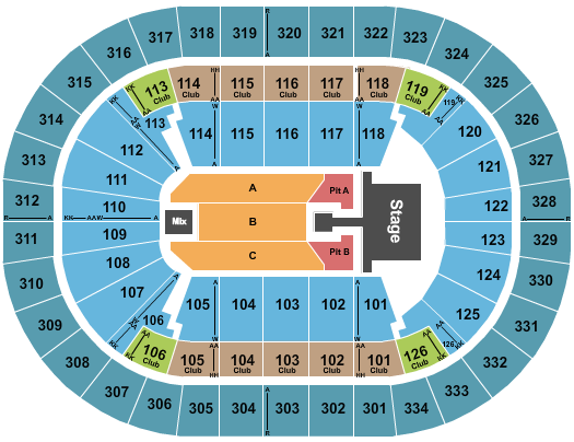 Enterprise Center Kane Brown Seating Chart