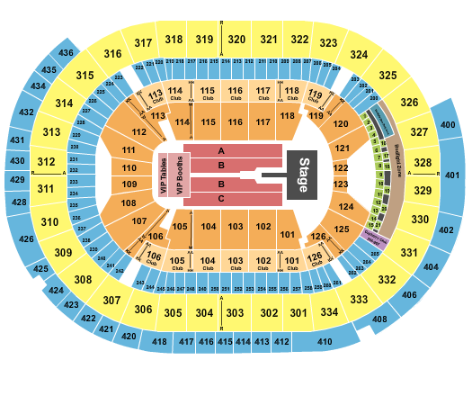 Enterprise Center Mary J. Blige Seating Chart