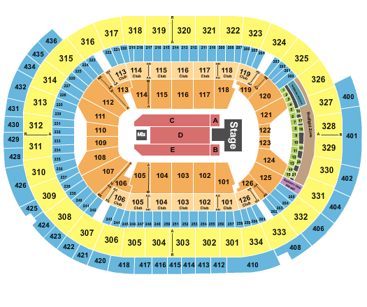 Gas South Arena Matt Rife Seating Chart