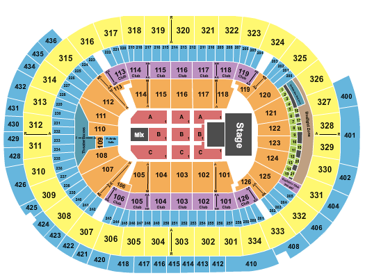 Enterprise Center Panic at the Disco Seating Chart