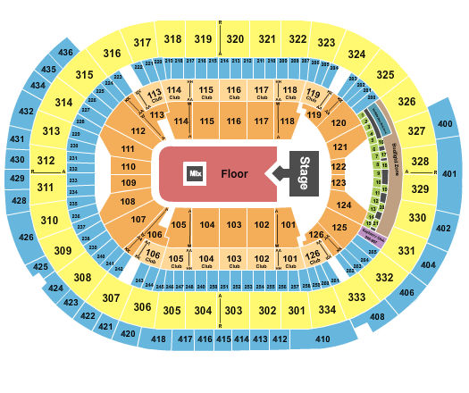 Enterprise Center Sexyy Red Seating Chart