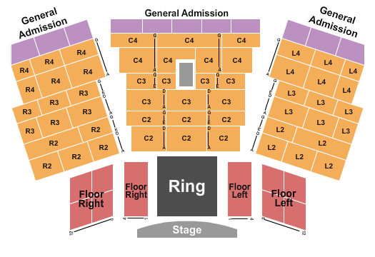 Entertainment Hall At Soaring Eagle Casino & Resort MMA 2 Seating Chart