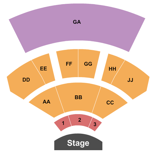 Epstein Family Amphitheater Seating Chart