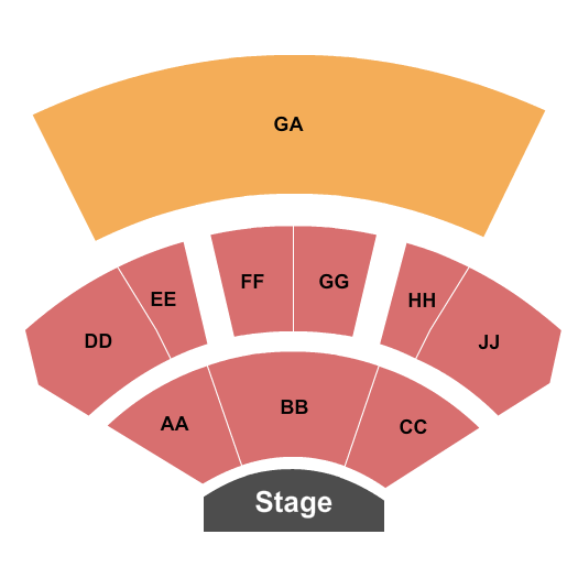 Epstein Family Amphitheater End Stage Seating Chart