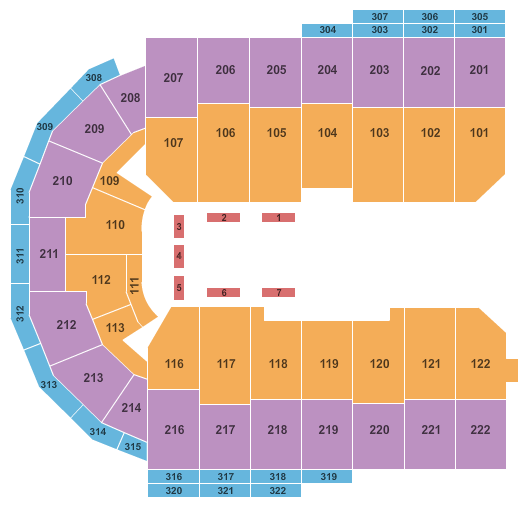 Erie Insurance Arena Cirque de Soleil - Ovo Seating Chart