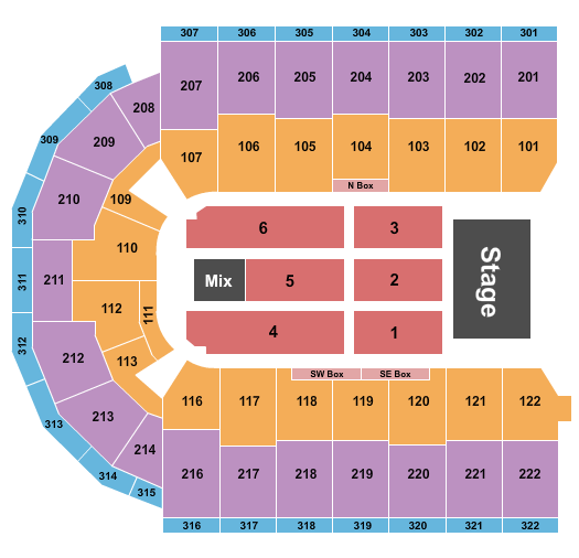 Erie Insurance Arena Endstage 4 Seating Chart