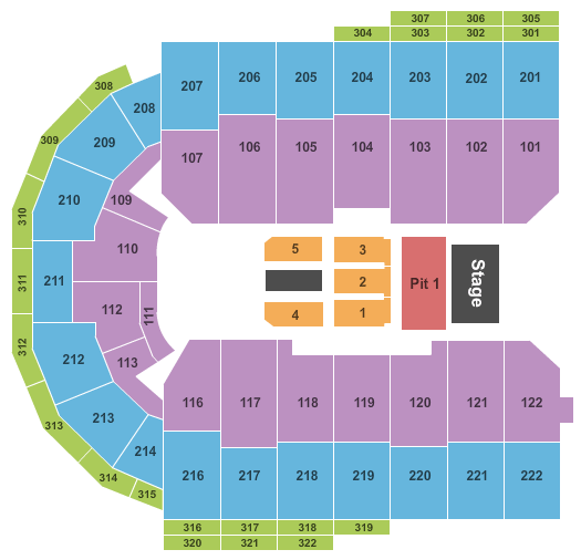 Erie Insurance Arena Florida Georgia Line Seating Chart