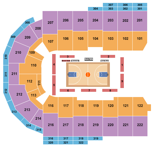 Erie Insurance Arena Seating Chart Hockey