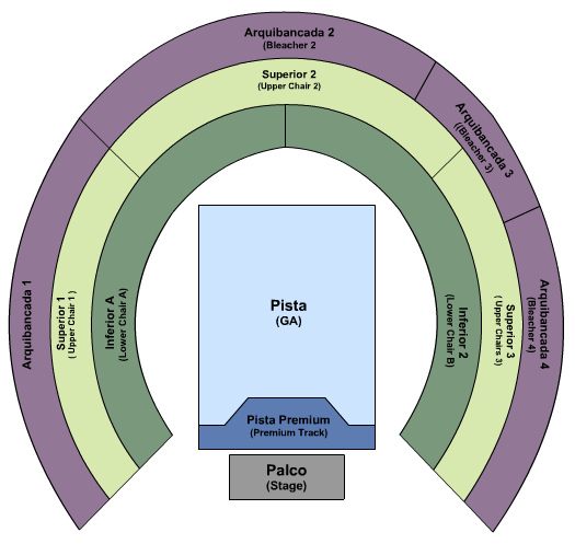 Estadio do Morumbi Pearl Jam Seating Chart